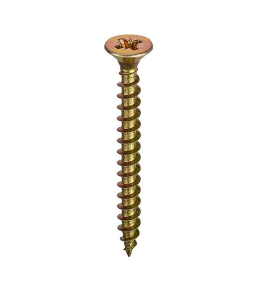 Local Kiwi Deals Building & Renovation SINK HEAD SCREW GOLD PLATED ZINC 30PCS (3.5 x 30mm)