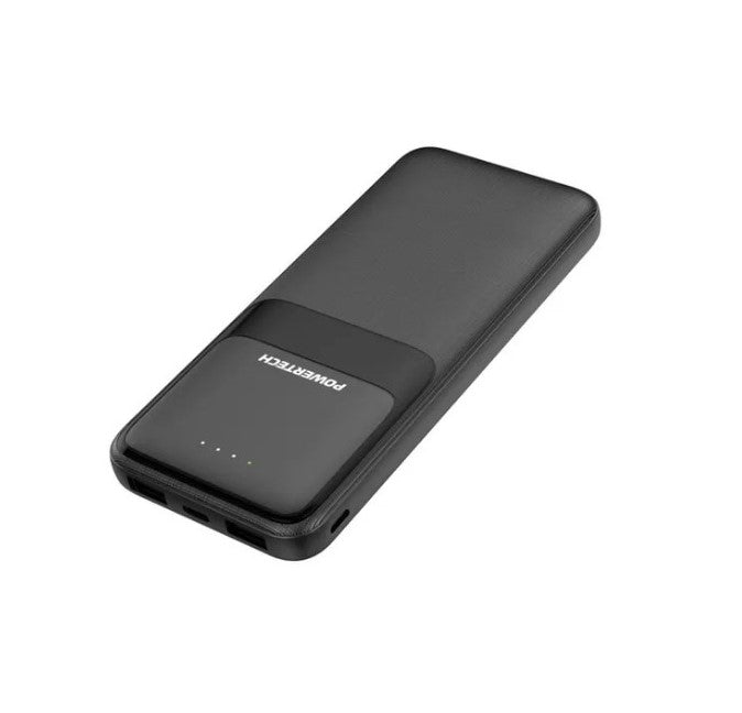 Powertech 10000mAh Power bank With Built-in Cables MB3864
