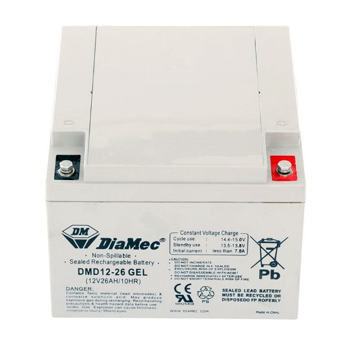 12V 26Ah Deep Cycle Gel Battery SB1698