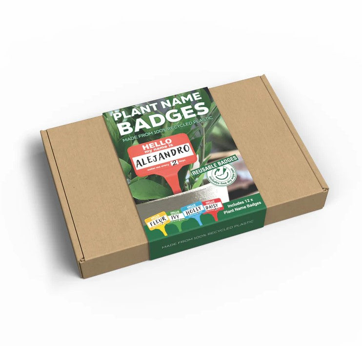 Clearance: 12pc Bubblegum Stuff Plant Name Badges