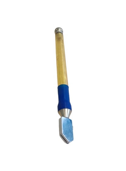2pk Pencil Style Oil Feed Plastic Handle Glass Cutting Tool 175mm