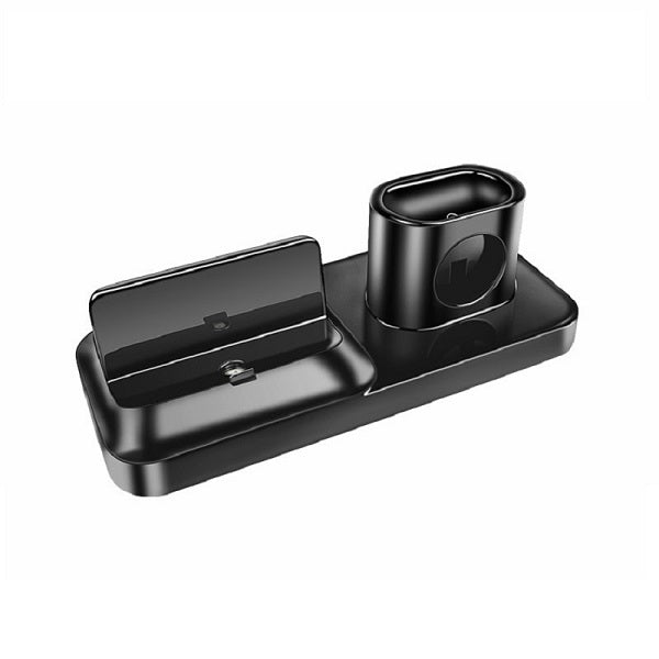 3-in-1 Magnetic Charger Dock - Black