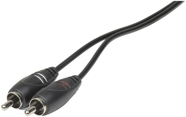 3.5mm Stereo Plug to 2 x RCA Plugs Audio Cable