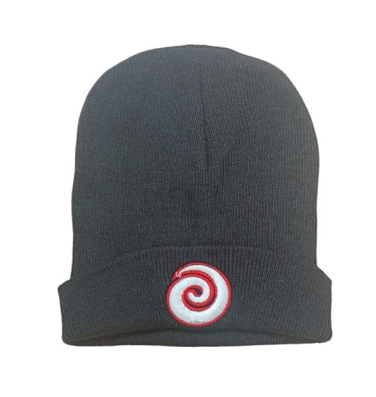 5pk Unisex Stretchy Knitted Turn Up Beanie Assorted (BLACK)