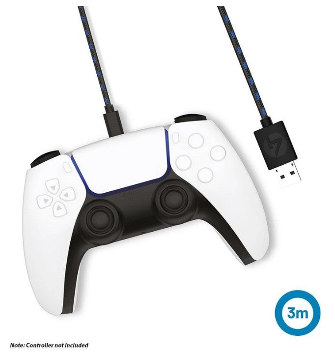 4Gamers PS5 Play & Charge Cable Twin Pack (3m)