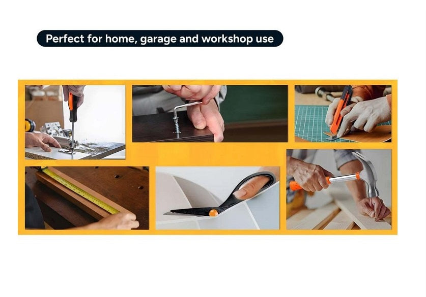 57 Piece Portable Household Tool Kit