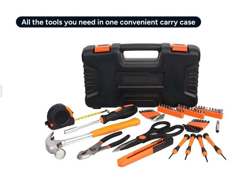 57 Piece Portable Household Tool Kit