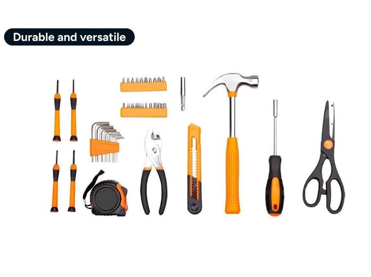 57 Piece Portable Household Tool Kit