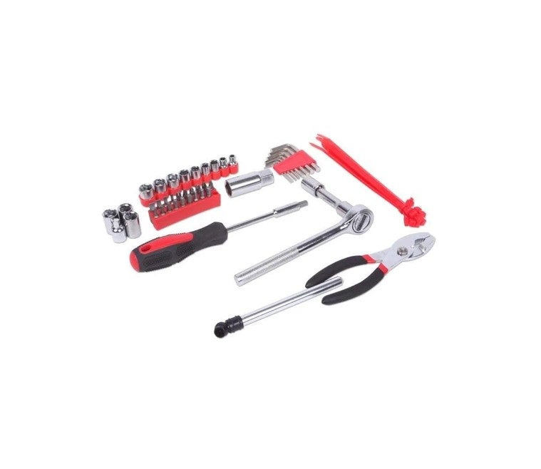 58 Piece Portable Automotive Mechanic Tool Kit
