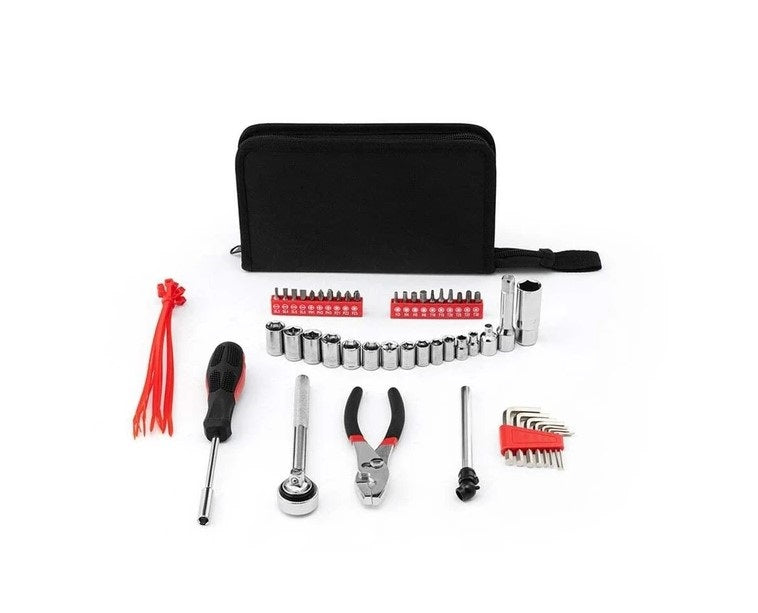 58 Piece Portable Automotive Mechanic Tool Kit