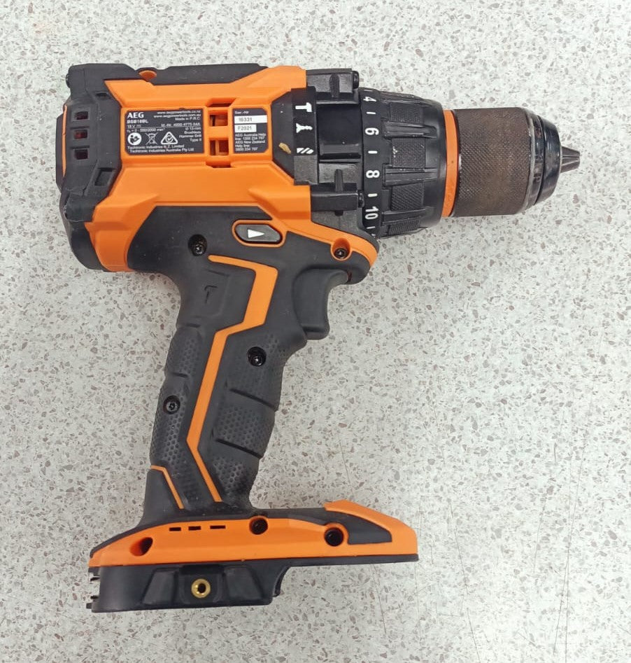 AEG FUSION 18V Brushless Hammer Drill SKIN ONLY - BSB18BL (USED)