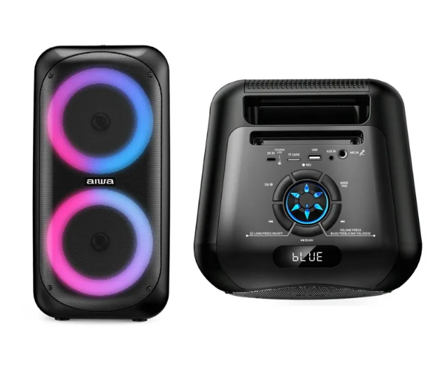 AIWA Bluetooth Party Speaker with Karaoke 60W Rechargeable - XC5254
