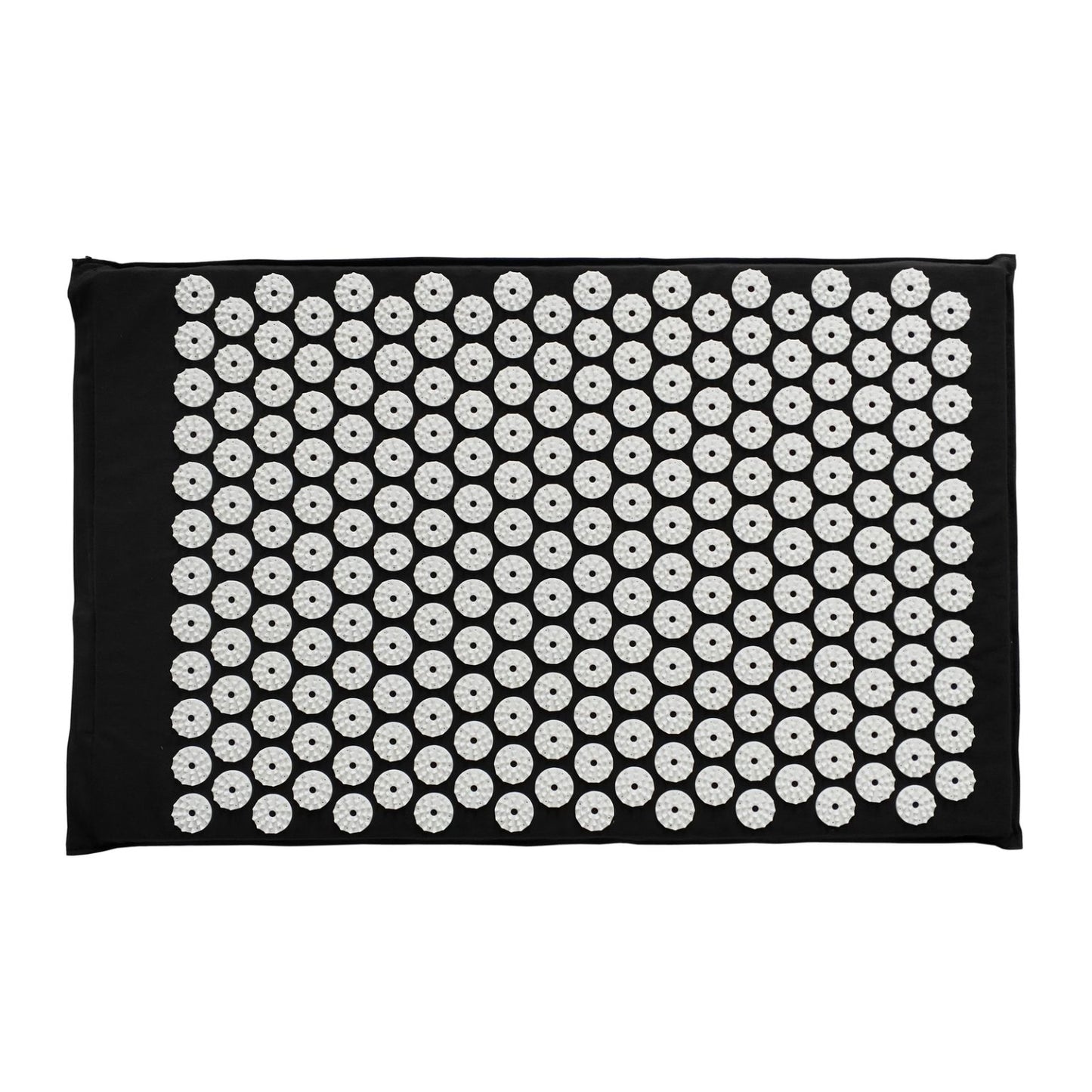 Acupressure Mat and Pillow Set Black