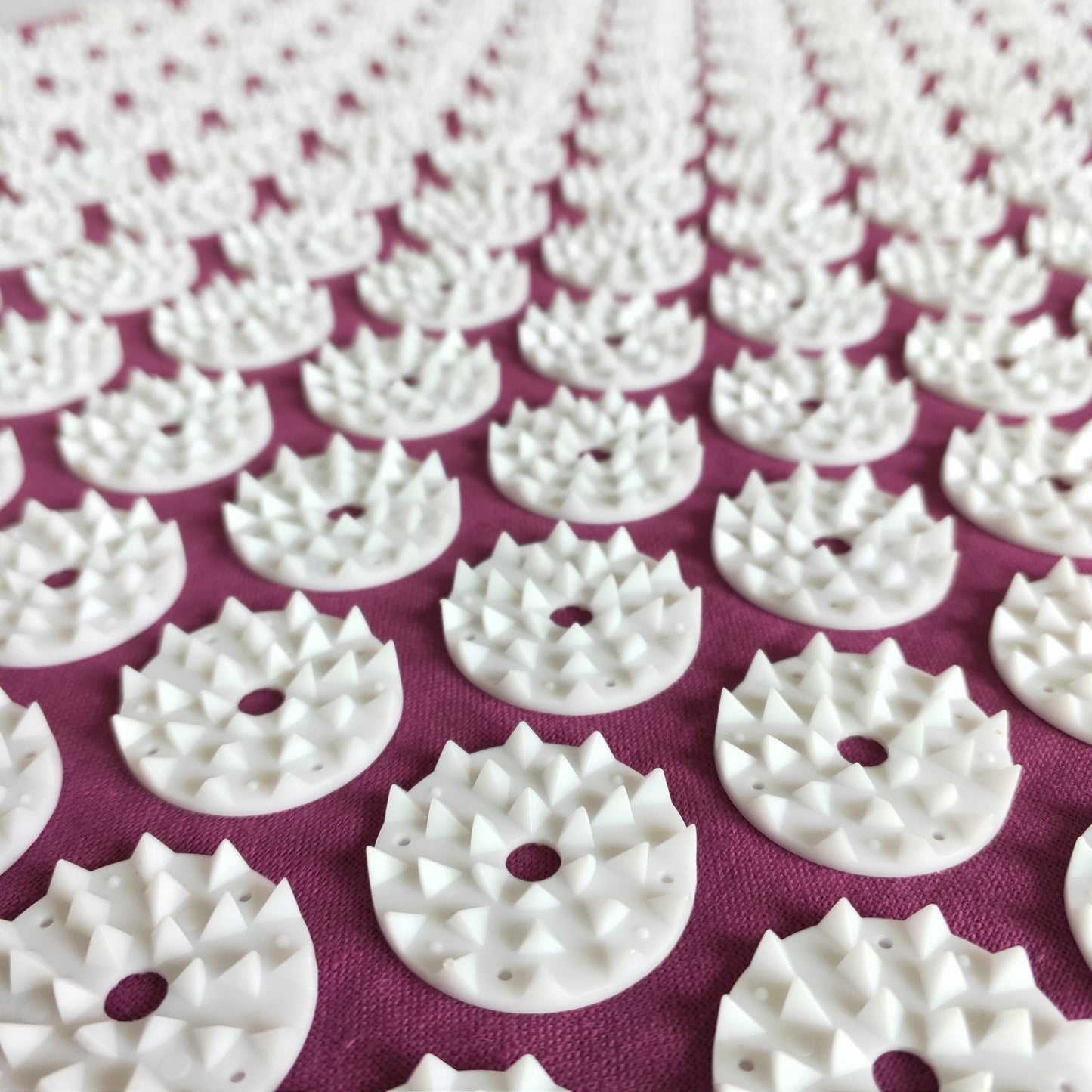 Acupressure Mat and Pillow Set Purple