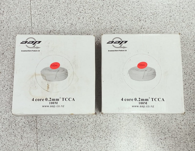 Arrowhead alarms 4 Core 0.2mm TCCA 90 Metre Cable