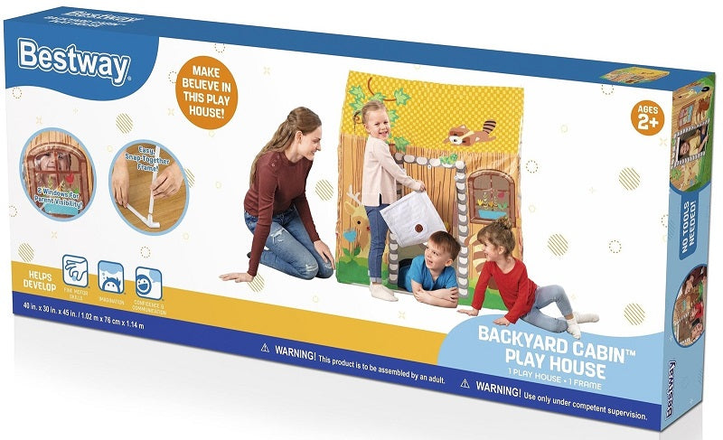 Bestway - Backyard Cabin Play House (1.02m x 76cm x 1.14m)