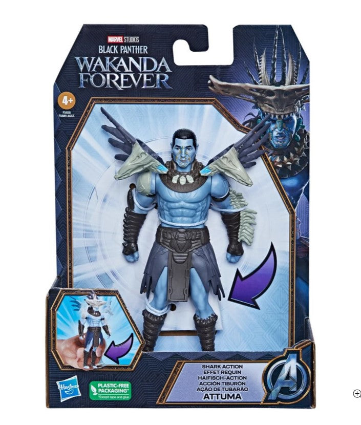 Black Panther Wakanda Forever Shark Action Attuma