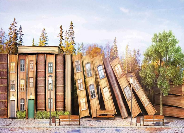 Crown Book City 1000pc Puzzle