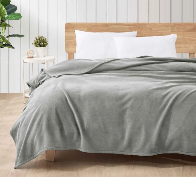 Cuddledown Polar Fleece Blanket 182x230cm