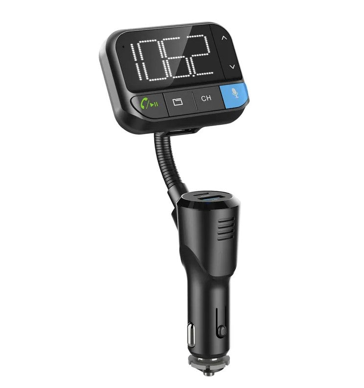Digitech FM Transmitter with Voice Commands, Bluetooth, USB Type C Power Delivery 20W AR3148