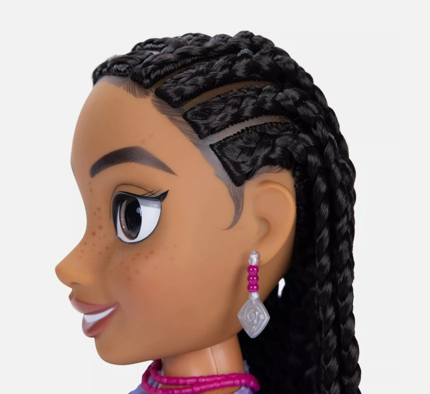 Disney Wish Singing Asha 14" Doll with Valentino & Star Figures