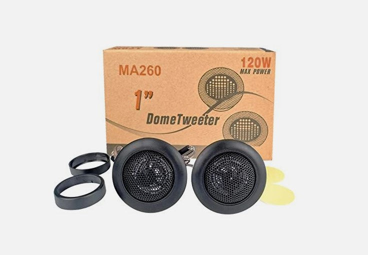 MA Audio 1” 120w Titanium Dome Tweeter (MA260)
