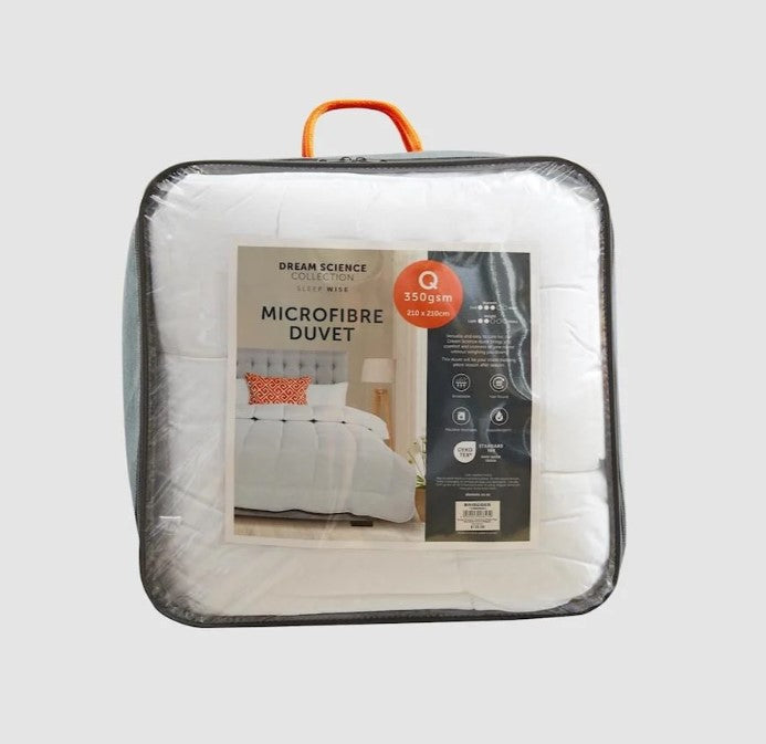 Dream Science 350gsm Microfibre Duvet Inner