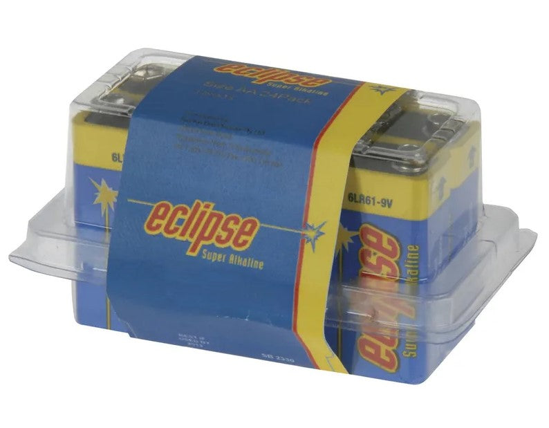 Eclipse 9v Alkaline Batteries - Pack of 6 SB2417