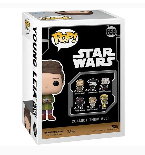 Funko - Pop! Vinyl Figure Young Leia with Lola