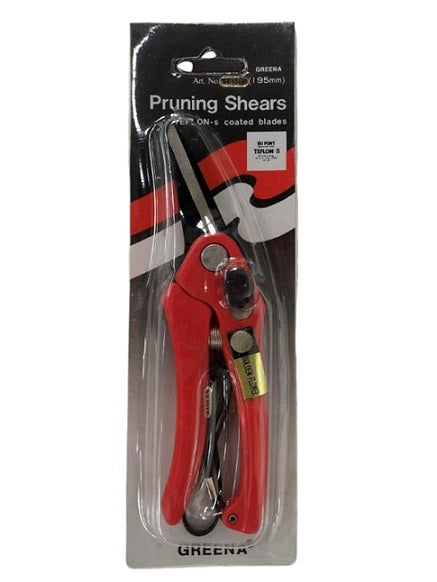 GREENA PRUNING SHEARS WITH TEFLON-S COATED BLADES (SE101)