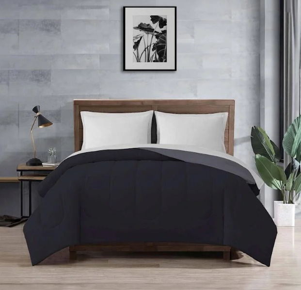 Galaxy Plain Dyed Reversible Comforter