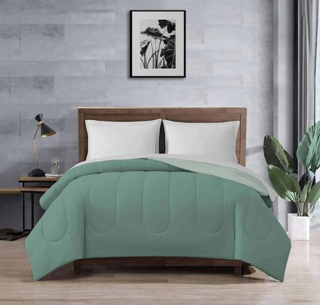 Galaxy Plain Dyed Reversible Comforter