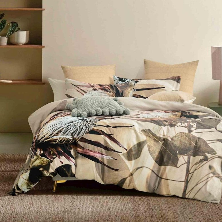 Galaxy Protea Duvet Cover Set