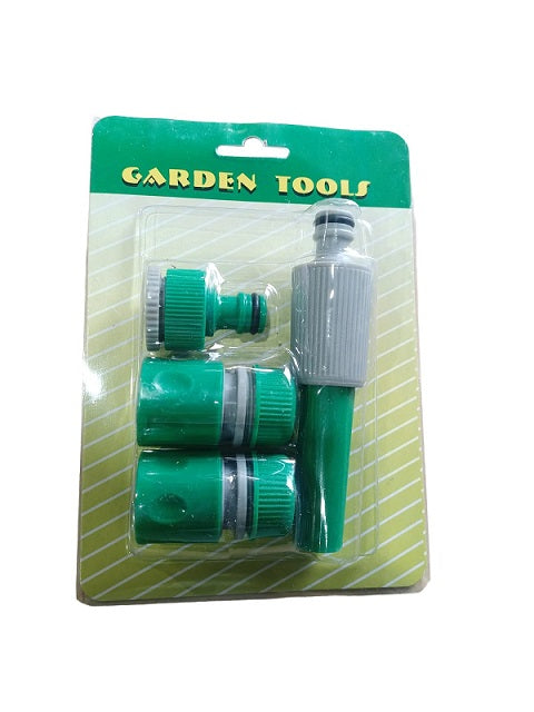 Garden Hosepipe Attachment Set 4pc