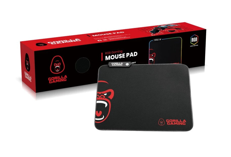 Gorilla Gaming - RGB Gaming Mouse Pad