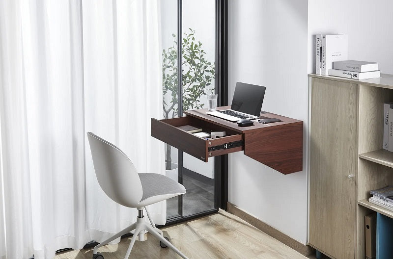 Gorilla Office: Wall Mounted Desk - Walnut