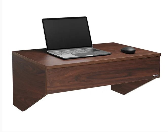 Gorilla Office: Wall Mounted Desk - Walnut