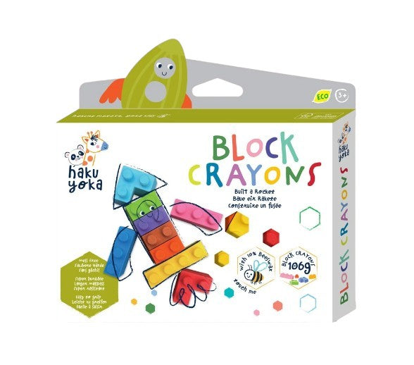 Haku Yoka: Block Crayons - Rocket