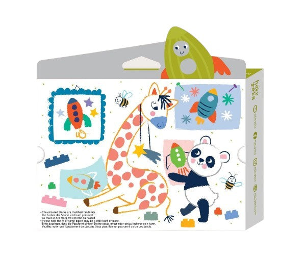 Haku Yoka: Block Crayons - Rocket