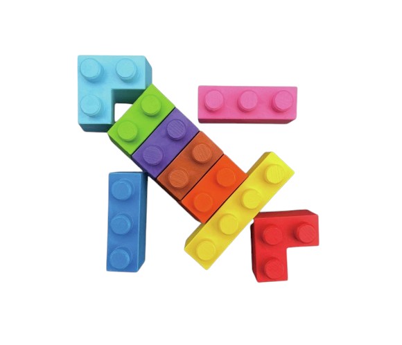 Haku Yoka: Block Crayons - Rocket