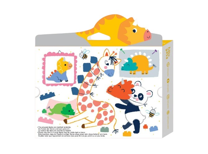 Haku Yoka: Block Crayons - Triceratops