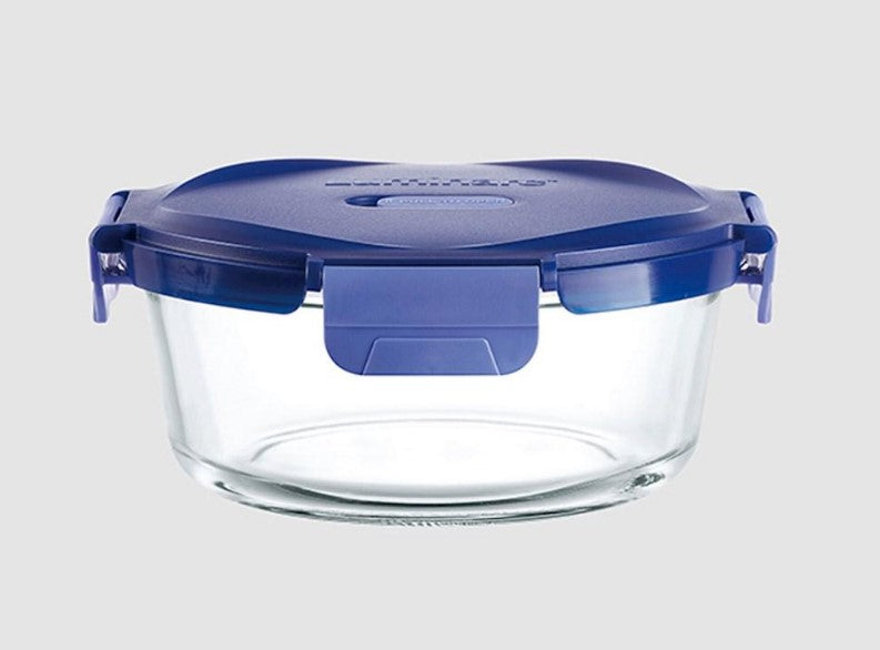 Hampton & Mason Glass Storage Container Round