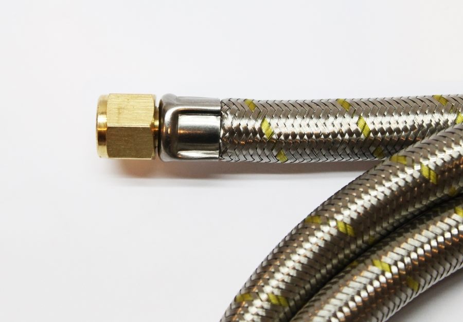High Pressure Stainless Steel GAS Adjustable Regulator With Hose 20PSI 138kPa 1.5M