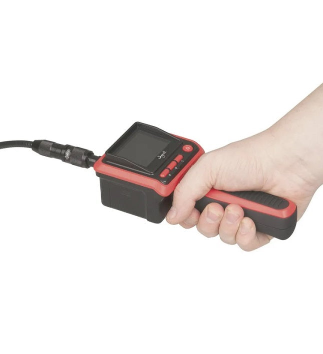 Inspection Camera with 9mm Camera Head and 2.4 Inch LCD QC8710