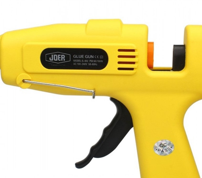 JOER ADJUSTABLE DUAL POWER ELECTRIC HOT MELT GLUE GUN 60W/100W (Heavy Duty)