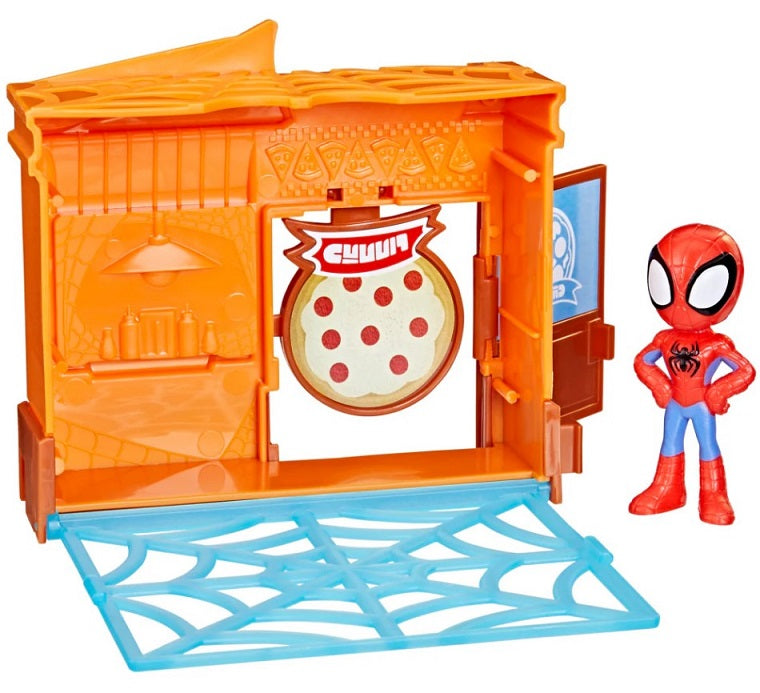 Marvel Spidey And His Amazing Friends City Blocks - Pizza Parlor