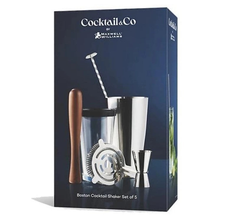 Maxwell & Williams: Cocktail & Co Boston Cocktail Shaker Set
