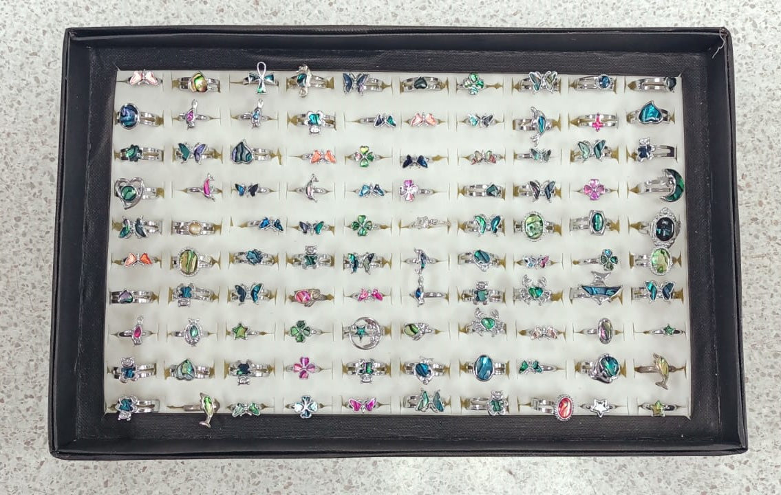 Artificial Mixed Style Rings - ASSORTED