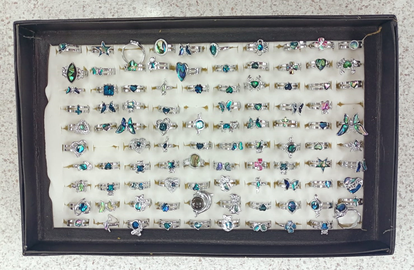 Artificial Mixed Style Rings - ASSORTED