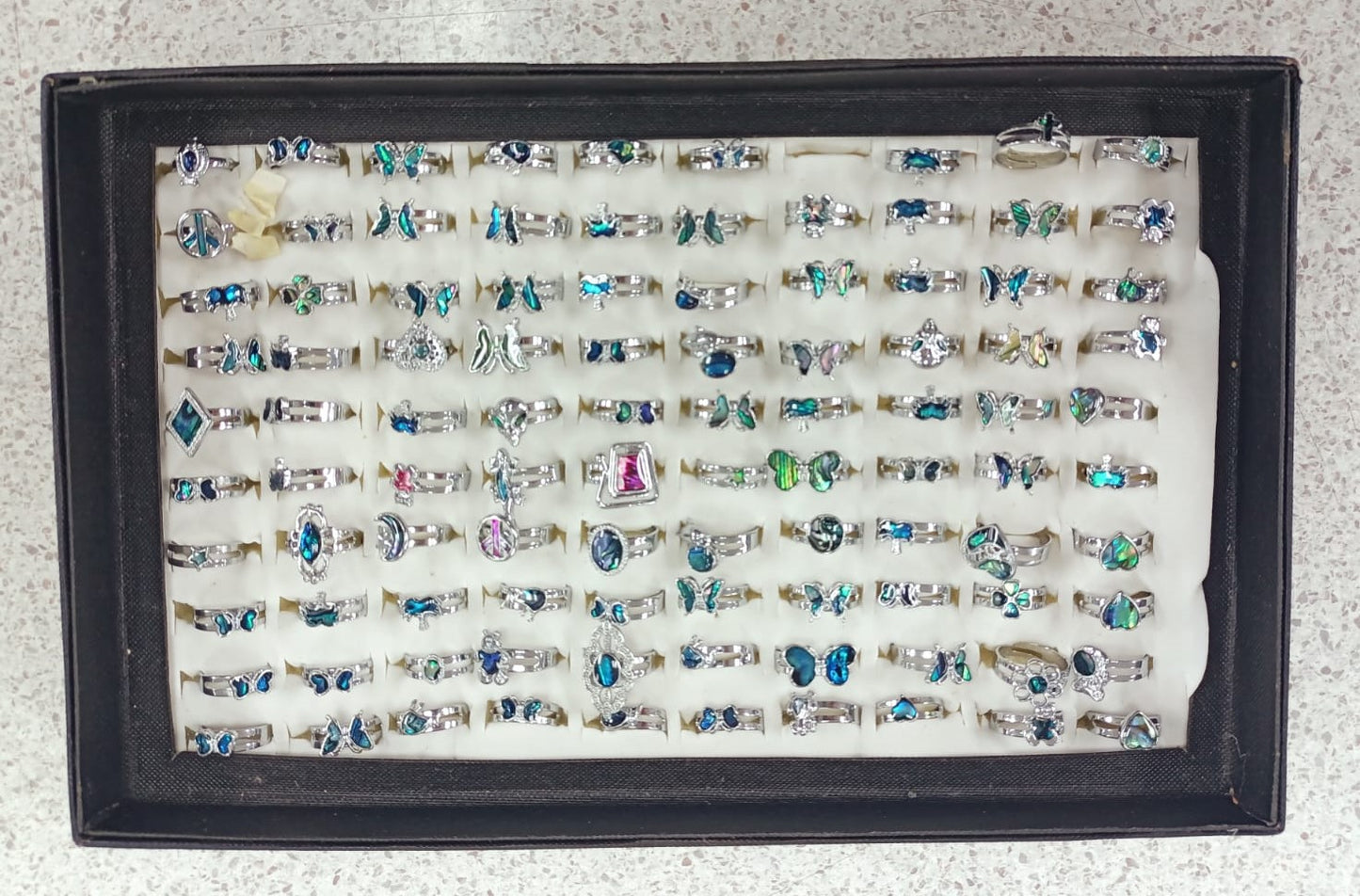 Artificial Mixed Style Rings - ASSORTED